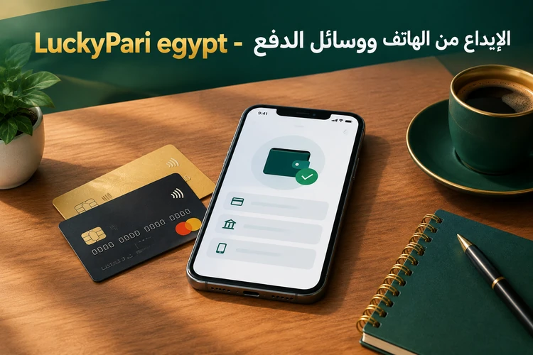LuckyPari egypt - الإيداع من الهاتف ووسائل الدفع